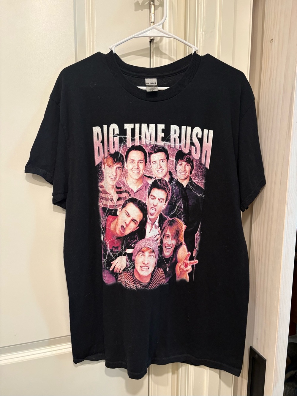 Gildan Black Big Time Rush Graphic Tee